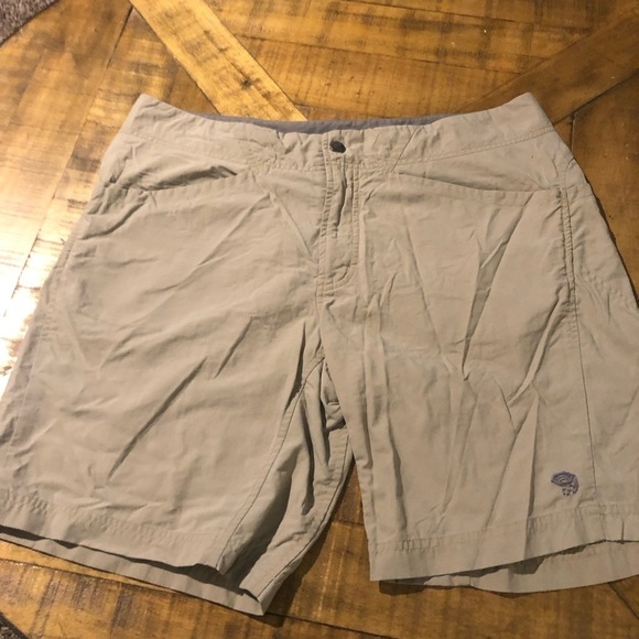 MOUNTAIN hardwear hiking shorts sz 12 - Picture 1 of 5